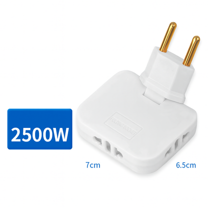 180° Faltbarer EU USB-A Adapter